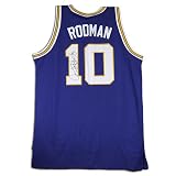 Dennis Rodman Autographed High School Jersey