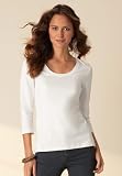 Chadwicks Essential Stretch Horseshoe-Neck Tee