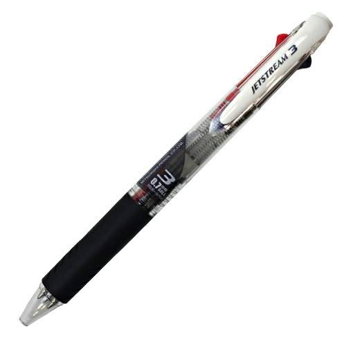 三菱鉛筆 ジェットストリーム 3色ボールペン 0.7mm【透明】 SXE3-400-07