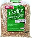Central Avian  Kaytee Cedar Bedding  Litter 3000 Cubic Inch Pack Of 4 - 100032012