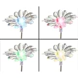 Buy Master Craft Color-Changing Flower Solar Lights, Set of 2 by Master Craft