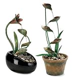 Indoor/Outdoor Tabletop Petal Cascade Water Fountain