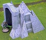 Wargames Scenery Terrain - The Bunker Entrance - Ideal for Necron and Star Wars