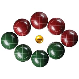 Halex Premier Bocce Set (107mm Resin Balls)