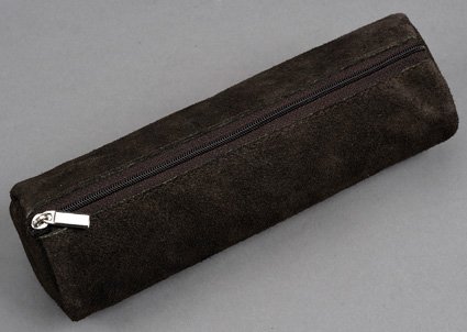 43054 Schlamperrolle Velourleder, braun