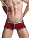 SEOBEAN Mens Low-Rise Sexy Trunk Boxer Brief Underwear