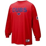 Nike Chicago Cubs Red Practice Long Sleeve T-shirt