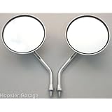 5 Round Motorcycle Mirrors by Hoosier Garage