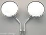 5" Round Motorcycle Mirrors