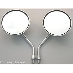 5" Round Motorcycle Mirrors