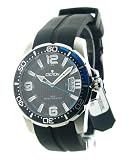 Mens Croton Rubber 24 Hour Date Watch CA301205BSBL