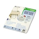 CLI92443 INSERT,BGE,LASER,4X3,60PK