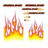 Redline Flame Decal Set 1 Set Flame On!