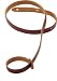 Levy's Leathers Leather Mandolin Strap,Burgundy