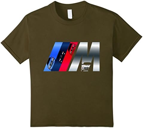 Kids        BMW M Cars t-shirt 8 Olive