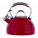 Prestige Enamel Stove Top Kettle, Red, 2.0 Litre