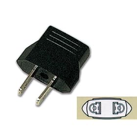 ADAPTATEUR SECTEUR FICHE AMERICAINE vers FICHE FRANCAISE