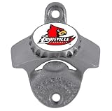 Louisville Cardinals Wall Mounted Bottle Opener