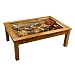 Big Sky Carvers Fairway Traditions Coffee Table - Hand-Cast Wood