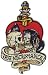 Vince Ray Artist Patch - 3.5 Skull True Love Necromace