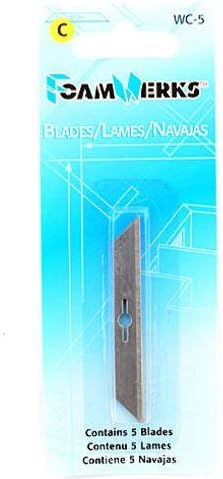 FoamWerks Replacement Blades (Blade C) - Pack of 5 3 pcs sku# 1849926MA
