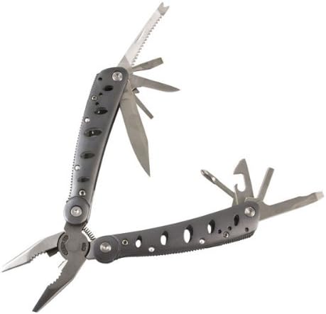 Fury Sporting Cutlery - Multi-Tool, Gray Aluminum Handle, Nylon Sheath