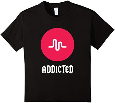 Kids Musically Add*cted  8 Black