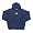 Antigua Michigan Goalie Long Sleeve Hooded Sweatshirt (Small, Navy)