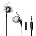 FitActive Runs by iLuv - Stereo Sports Earphones (Mic & Remote) Sweat Proof for Jogging, Running, Hiking, Traveling, All Fitness & Exercise related activities (FITACTRUNSBK) (Black)