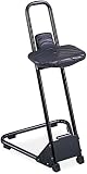 Safco 5126 Stand Alone Stool, 21- 35h Adjustable Seat, Black