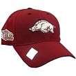 NCAA Arkansas Razorbacks Adult Adjustable Hat, Crimson