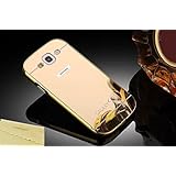 Galaxy S3 Case,DAMONDY Luxury Metal Air Aluminum Bumper Detachable + Mirror Hard Back Case 2 in 1 cover Ultra-Thin Frame Case For Samsung Galaxy S3 (gold)