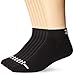 Under Armour Men's Charged Cotton Low-Cut Socks (6 Pair), Black, Medium (Men's 4-8.5 / Women's 7-10.5)
