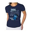 Doctor Who - Tardis - Navy Ladies Fine Cotton Jersey Tee