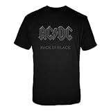 Mens AC/DC Back In Black Black Small