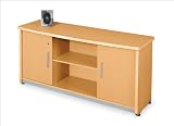 OFM 55503+-Cherry Venice Executive Credenza Finish: Cherry