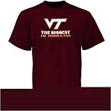 Virginia Tech Hokies Maroon Toddler Biggest Fan T-shirt