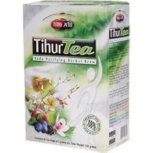 Tihur Tea Body Purifying, Detoxification Herbal Brew 90 Tea Bags