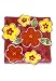 WILDFLOWER SQUARE PLATE - COTTAGE DECOR