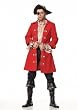 5PC Pirate of the Caribbean Captain Men's Holiday Party Costume