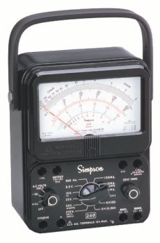 Simpson 12391 260-8p Protected Simpson Multimeter