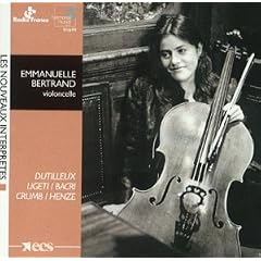 Emmanuelle Bertrand -  Works for Cello