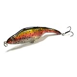 Sebile Magic Swimmer Swimbait - Sinking (Natural Shiner, 3-3/4-Inch/No Lip)