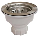 Plumbest B02-401 Decorative Basket Strainer, Brushed Stainless