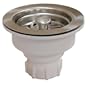 Plumbest B02-401 Decorative Basket Strainer, Brushed Stainless
