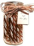 Gift Jar: Root Beer Old Fashion Candy Sticks