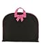 Black & Hot Pink Quilted Garment Bag