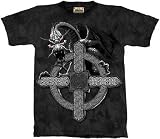 Celtic Cross Dragon T-shirt 100% Cotton TEENS and ADULTS Short Sleeve Shirt
