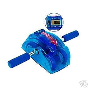 Roller Slide - Ab Slider with Computer LCD Read-out