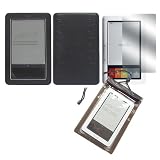 Skque Screen Protector Guard For Barnes & Noble Nook Skque Water Splash Resistance Ebook Reader Case Smoke NOOK-SILI-BLK by SKQUE